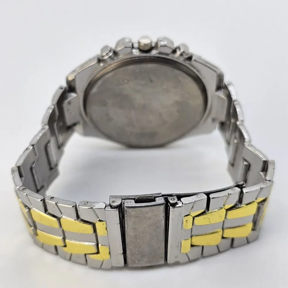 Orlando Men's Watch 47MM Black Dial Two Tone Bracelet‎ 7.5
